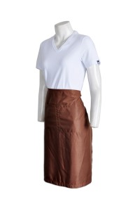 AP187  wholesale waist aprons with pockets  waxed canvas apron